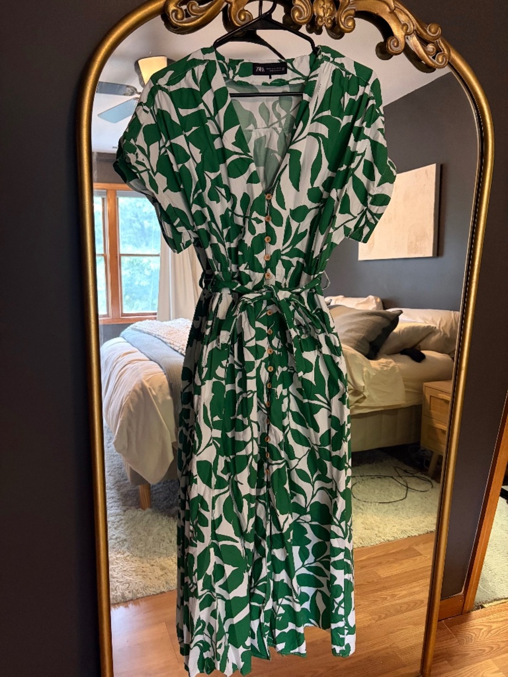 Zara Tie Front Dress